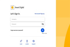 A bank online portal
